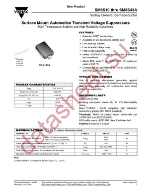 SM8S28AHE3/2D datasheet  